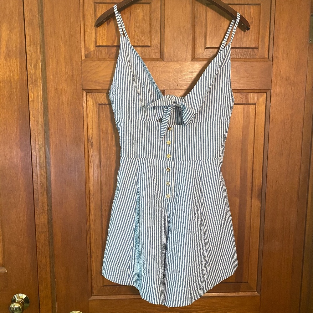 NEW Bishop + Young Gabrielle Button Front Romper S - Picture 5 of 15